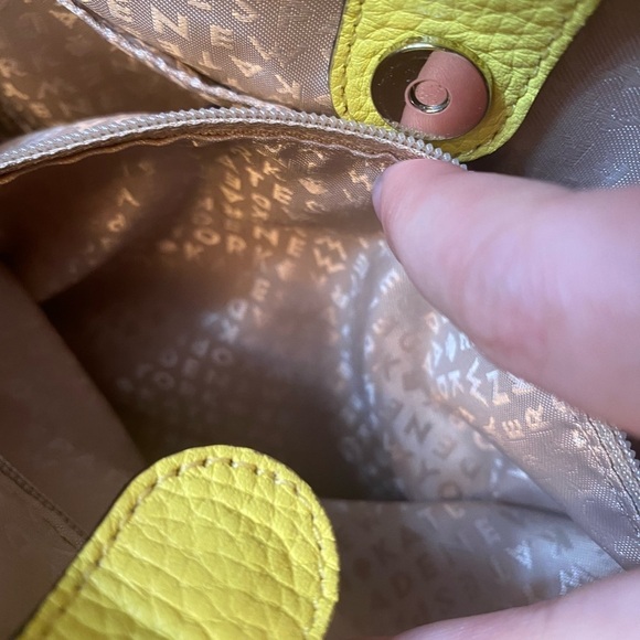 Kate Spade Houston Street Leo Satchel Crossbody Yellow Two Toned Limonce… - Picture 7 of 12